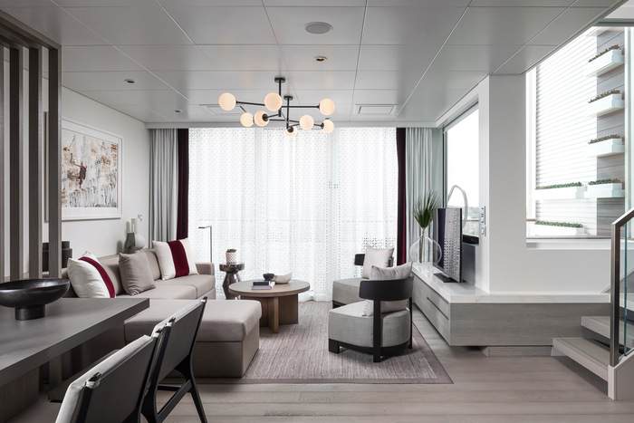 Celebrity Cruises, Celebrity Beyond, Edge Villa Living Room 1 ©CEL.jpg